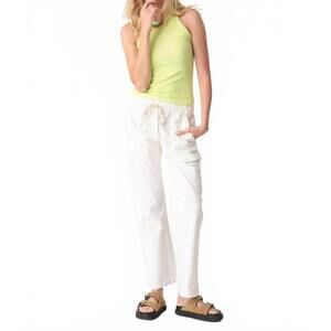 NEW ELECTRIC & ROSE sinclair rib tank top in lime